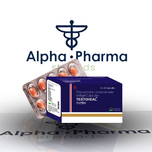 Testoheal 60 capsules (Healing Pharma)